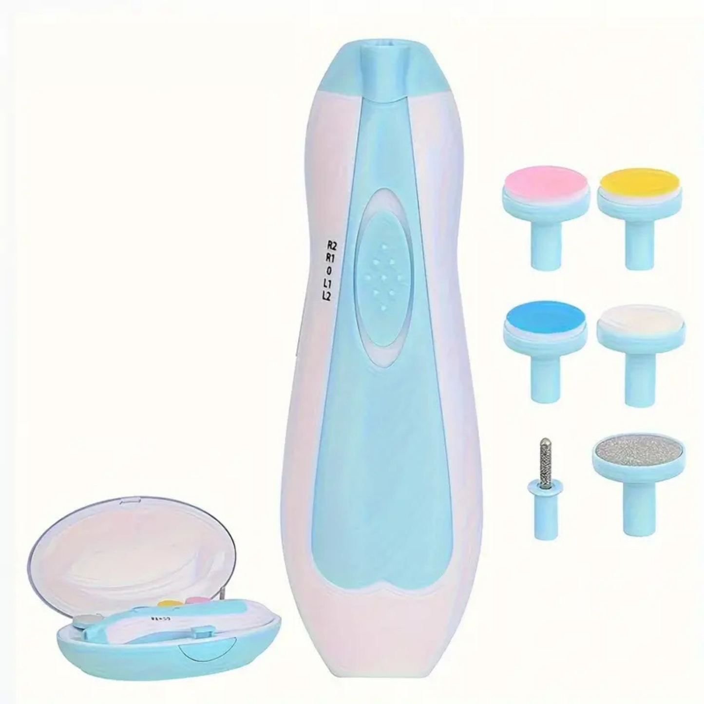 6 in1 Baby Electric Nail Trimmer For Kids
