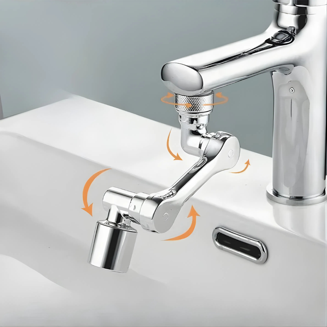 Flexible 1080° Rotating Faucet/Tap Extender